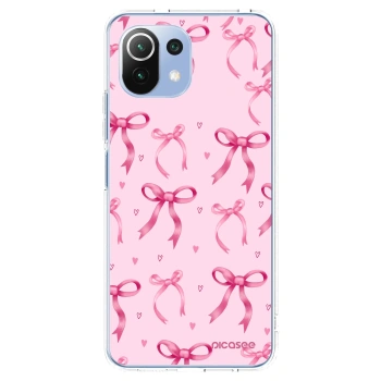 Picasee silikónový prehľadný obal pre Xiaomi Mi 11 Lite - Bow Aesthetic