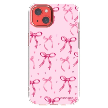 Picasee silikónový prehľadný obal pre Apple iPhone 13 - Bow Aesthetic