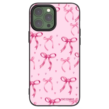 Picasee silikónový čierny obal pre Apple iPhone 13 Pro Max - Bow Aesthetic