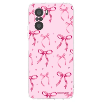 Picasee silikónový prehľadný obal pre Xiaomi Poco F3 - Bow Aesthetic