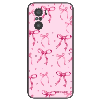 Picasee silikónový čierny obal pre Xiaomi Poco F3 - Bow Aesthetic