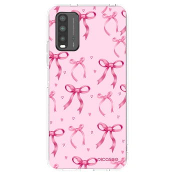Picasee silikónový čierny obal pre Xiaomi Redmi 9T - Bow Aesthetic