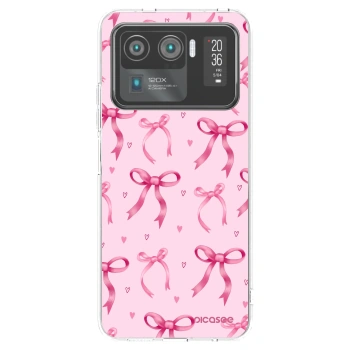 Picasee silikónový prehľadný obal pre Xiaomi Mi 11 Ultra - Bow Aesthetic