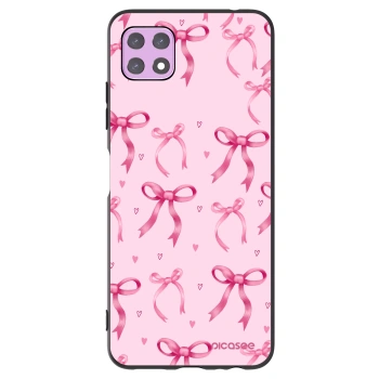 Picasee silikónový čierny obal pre Samsung Galaxy A22 A226B 5G - Bow Aesthetic