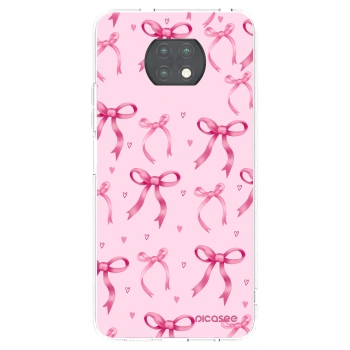 Picasee silikónový prehľadný obal pre Xiaomi Redmi Note 9T - Bow Aesthetic