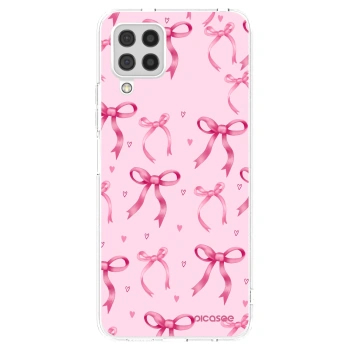 Picasee silikónový prehľadný obal pre Samsung Galaxy A22 A225F 4G - Bow Aesthetic