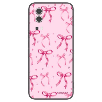 Picasee silikónový čierny obal pre Vivo Y72 5G - Bow Aesthetic