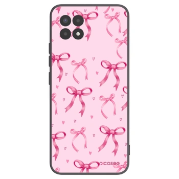 Picasee silikónový čierny obal pre Realme 8i - Bow Aesthetic