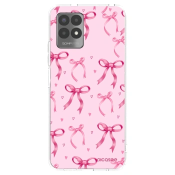Picasee silikónový prehľadný obal pre Realme 8i - Bow Aesthetic