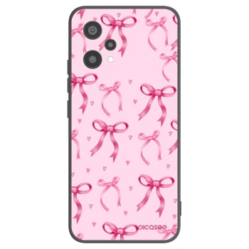 Picasee silikónový čierny obal pre Realme 9 Pro 5G - Bow Aesthetic