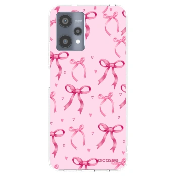 Picasee silikónový prehľadný obal pre Realme 9 Pro 5G - Bow Aesthetic