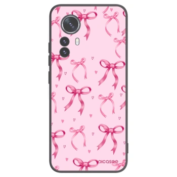 Picasee silikónový čierny obal pre Xiaomi 12 Pro - Bow Aesthetic