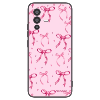 Picasee silikónový čierny obal pre Vivo V23 5G - Bow Aesthetic