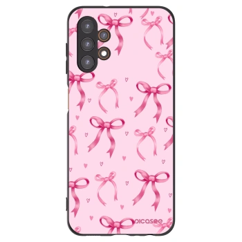 Picasee silikónový čierny obal pre Samsung Galaxy A13 4G A135 - Bow Aesthetic