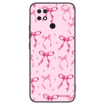Picasee silikónový čierny obal pre Xiaomi Redmi 10C - Bow Aesthetic