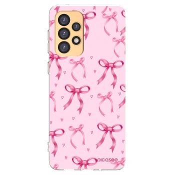 Picasee silikónový prehľadný obal pre Samsung Galaxy A33 5G A336 - Bow Aesthetic