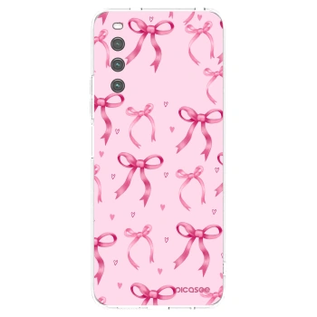 Picasee silikónový prehľadný obal pre Sony Xperia 10 IV 5G - Bow Aesthetic