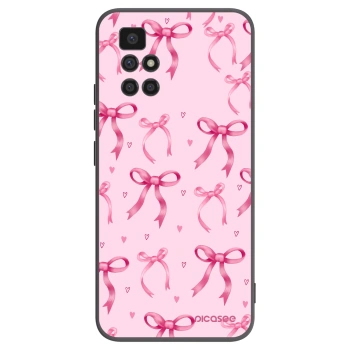 Picasee silikónový čierny obal pre Xiaomi Redmi 10 (2022) - Bow Aesthetic