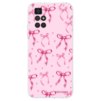 Picasee silikónový prehľadný obal pre Xiaomi Redmi 10 (2022) - Bow Aesthetic