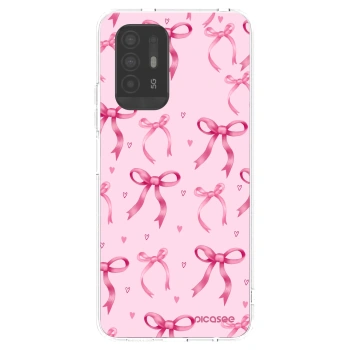 Picasee silikónový prehľadný obal pre OPPO A94 5G - Bow Aesthetic