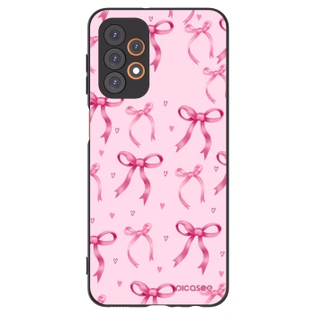 Picasee silikónový čierny obal pre Samsung Galaxy A23 A236B 5G - Bow Aesthetic
