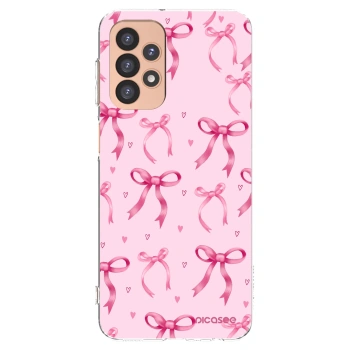 Picasee silikónový prehľadný obal pre Samsung Galaxy A23 A236B 5G - Bow Aesthetic
