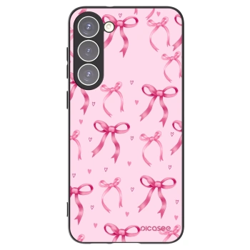 Picasee silikónový čierny obal pre Samsung Galaxy S23+ 5G - Bow Aesthetic