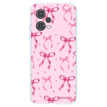 Picasee silikónový prehľadný obal pre Xiaomi Poco X5 - Bow Aesthetic