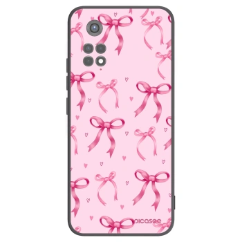 Picasee silikónový čierny obal pre Xiaomi Redmi Note 11S 5G - Bow Aesthetic