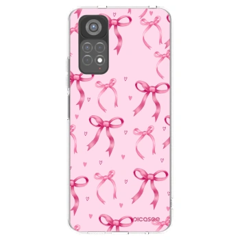 Picasee silikónový prehľadný obal pre Xiaomi Redmi Note 11S 5G - Bow Aesthetic