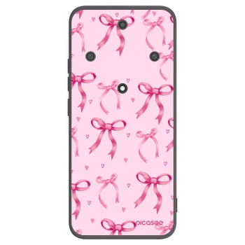 Picasee silikónový čierny obal pre Honor Magic5 Lite 5G - Bow Aesthetic