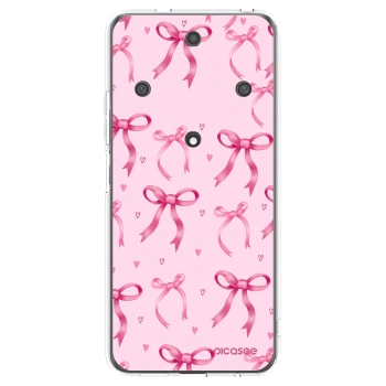 Picasee silikónový prehľadný obal pre Honor Magic5 Lite 5G - Bow Aesthetic
