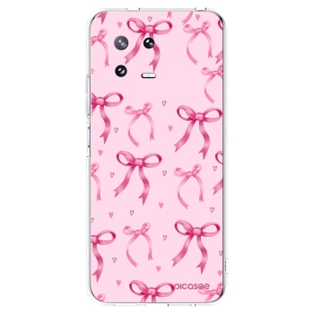 Picasee silikónový prehľadný obal pre Xiaomi 13 Pro - Bow Aesthetic