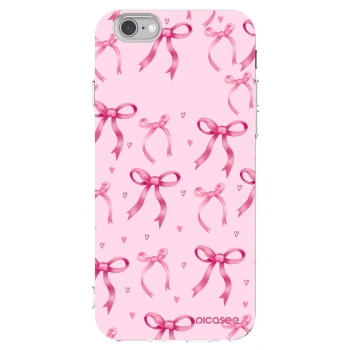 Picasee silikónový prehľadný obal pre Apple iPhone 6/6S - Bow Aesthetic