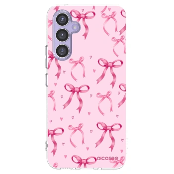Picasee silikónový prehľadný obal pre Samsung Galaxy A54 5G A546B - Bow Aesthetic