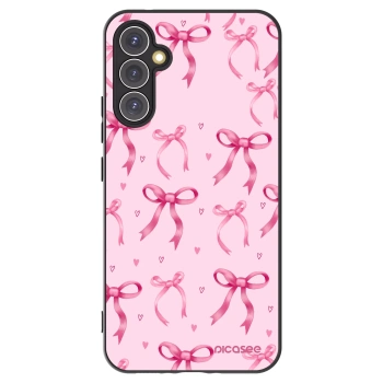 Picasee silikónový čierny obal pre Samsung Galaxy A34 5G A346B - Bow Aesthetic