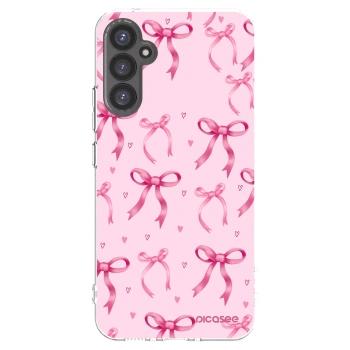 Picasee silikónový prehľadný obal pre Samsung Galaxy A34 5G A346B - Bow Aesthetic