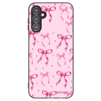 Picasee silikónový čierny obal pre Samsung Galaxy A14 5G A146P - Bow Aesthetic