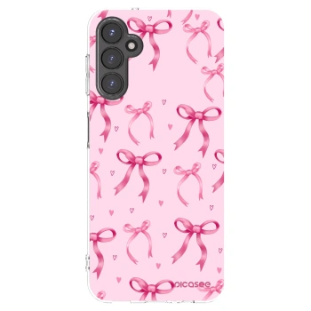 Picasee silikónový prehľadný obal pre Samsung Galaxy A14 5G A146P - Bow Aesthetic