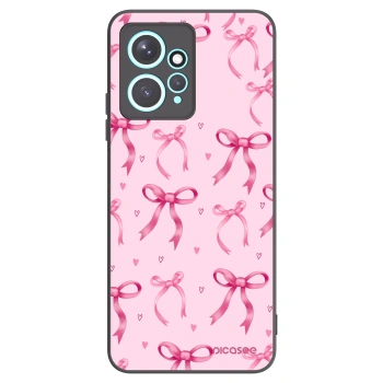 Picasee silikónový čierny obal pre Xiaomi Redmi Note 12 4G - Bow Aesthetic