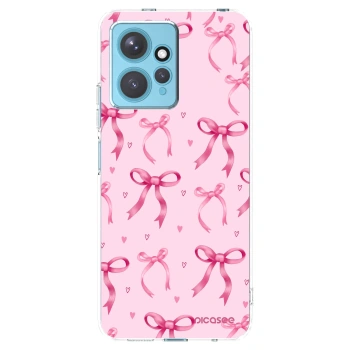 Picasee silikónový prehľadný obal pre Xiaomi Redmi Note 12 4G - Bow Aesthetic