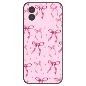 Picasee silikónový čierny obal pre Xiaomi Redmi A2 - Bow Aesthetic