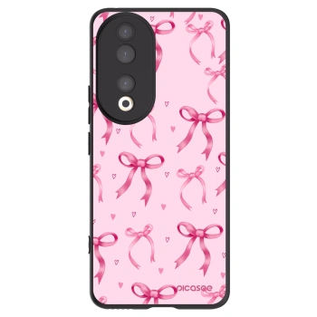 Picasee silikónový čierny obal pre Honor 90 5G - Bow Aesthetic