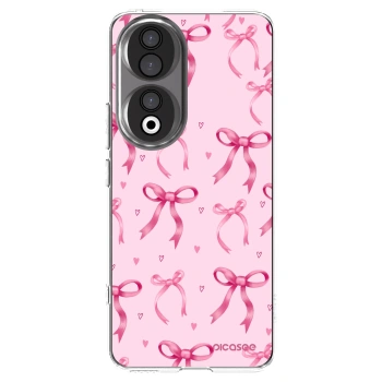Picasee silikónový prehľadný obal pre Honor 90 5G - Bow Aesthetic