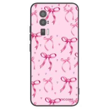 Picasee silikónový čierny obal pre Xiaomi Poco F5 Pro 5G - Bow Aesthetic