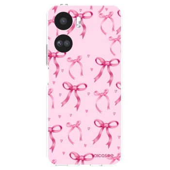 Picasee silikónový prehľadný obal pre Honor 90 Lite 5G - Bow Aesthetic
