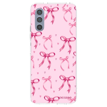 Picasee silikónový prehľadný obal pre Motorola Moto G62 - Bow Aesthetic