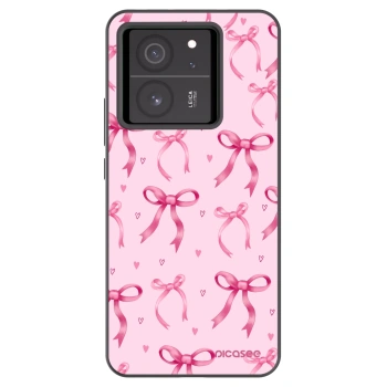 Picasee silikónový čierny obal pre Xiaomi 13T Pro - Bow Aesthetic
