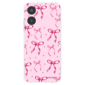 Picasee silikónový prehľadný obal pre Realme 10 4G - Bow Aesthetic