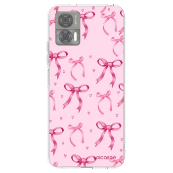 Picasee silikónový prehľadný obal pre Motorola Edge 30 Neo - Bow Aesthetic